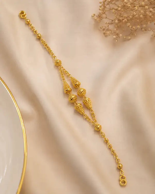 Premium Gold-Plated Designer Rakhi for Brother | Elegant Traditional Bhai Rakhi |
