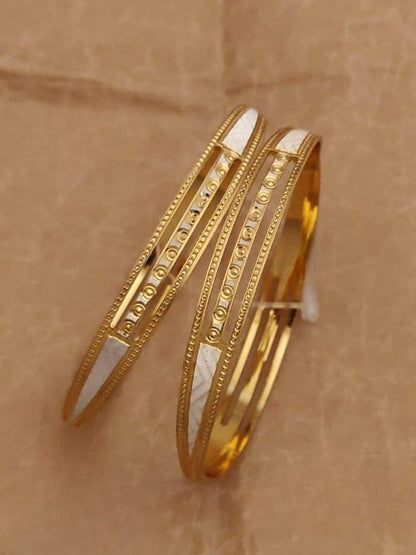 New Designer Preium Quality High Gold Plated Daily Wear Fancy Cnc Bangle