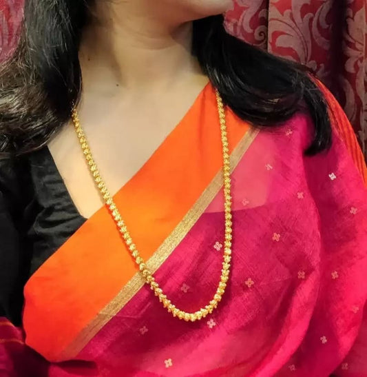 Gold Plated Daily Wear Long Bahubali Chain