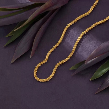 Gold Plated Daily Wear Long Bahubali Chain