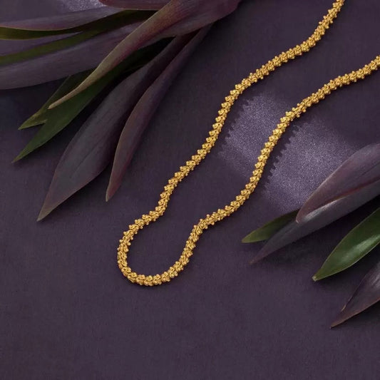 Gold Plated Daily Wear Long Bahubali Chain