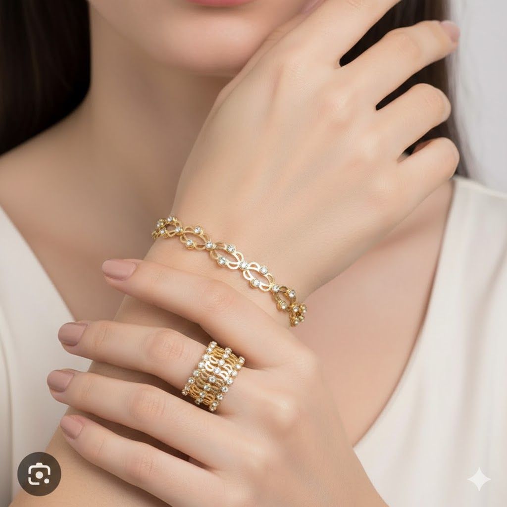 2 IN 1 Frodete Expandable Ring Bracelet Folding Retractable Adjustable Transform Bracelet TO Ring