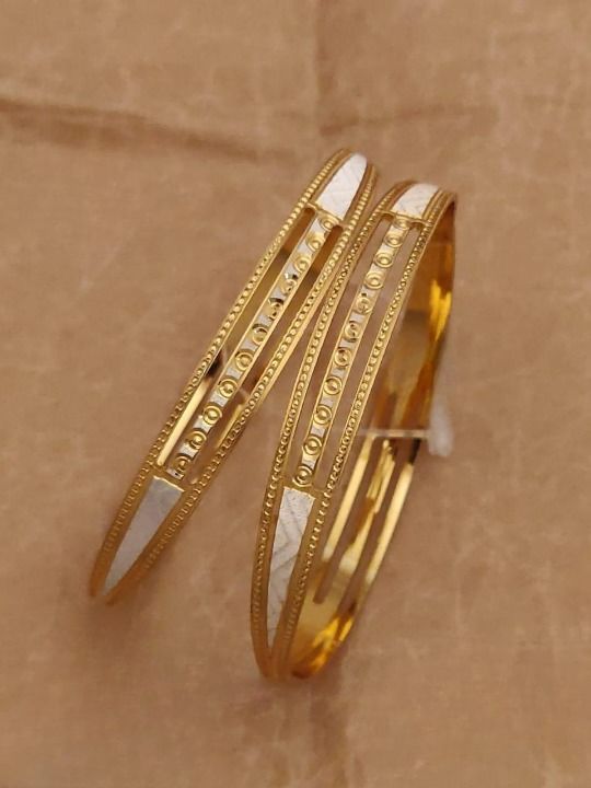 New Designer Premium Quality High Gold Plated Daily Wear Fancy Cnc Bangle