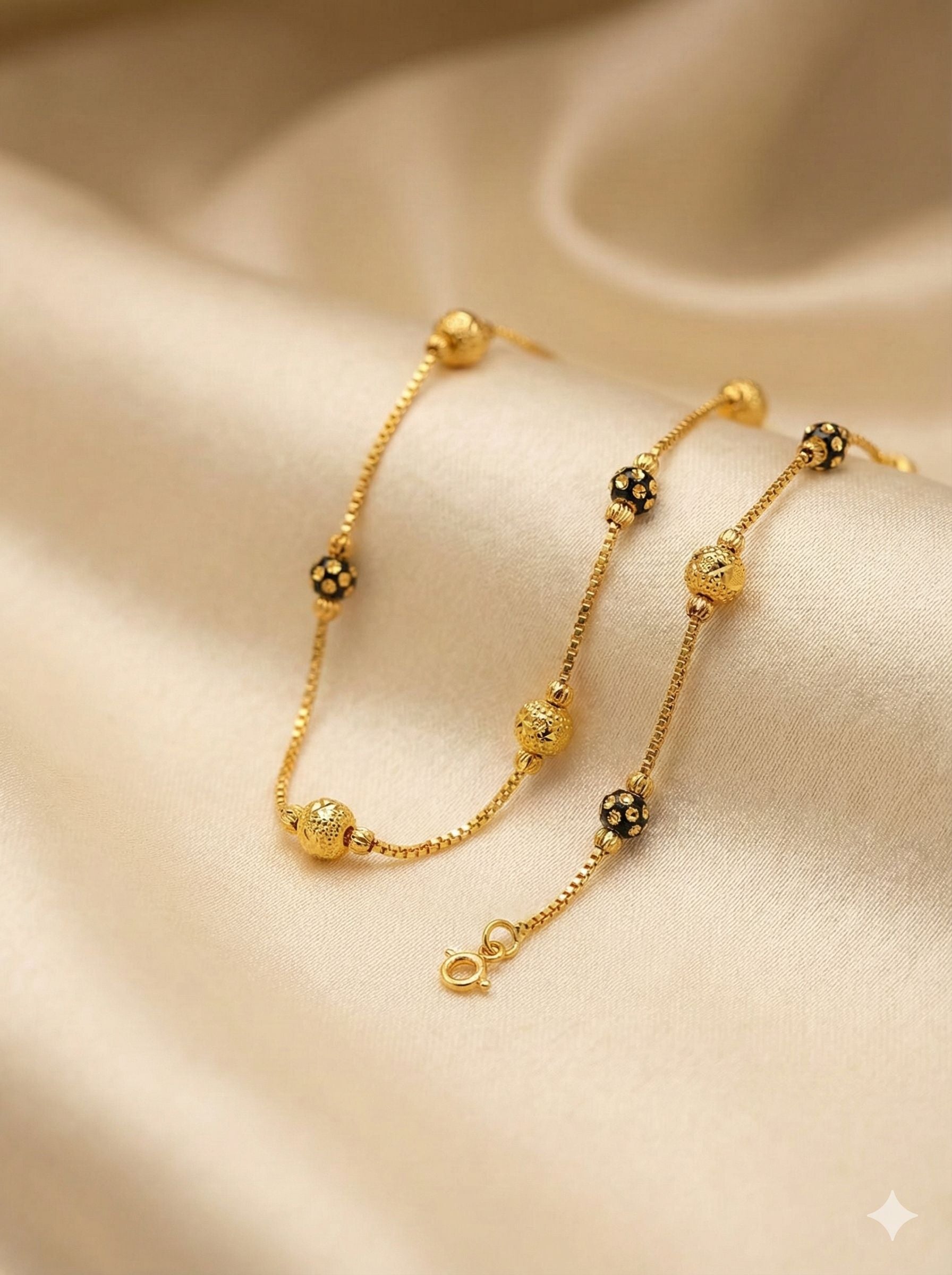 Micro Gold Plated Daily Wear Delicate Chain Bracelet  – Elegant Everyday Luxury