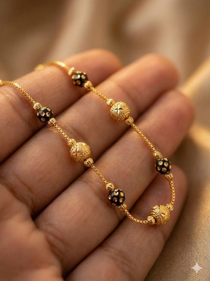 Micro Gold Plated Daily Wear Delicate Chain Bracelet  – Elegant Everyday Luxury